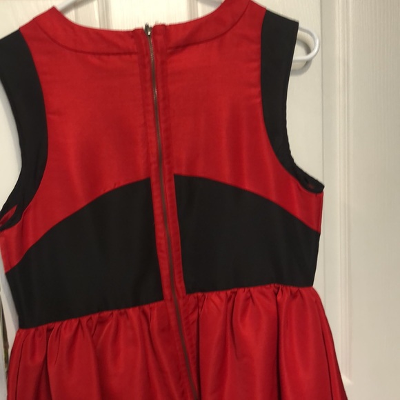 NWT Red and Black Prabap Gurung Dress Size 12 - Picture 4 of 8